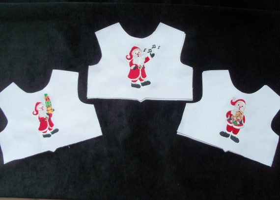 18 Inch size / Farmcookies Embroidered Christmas Bodice Front / Lining Included / Sewing for 18" American Girl Doll Clothes