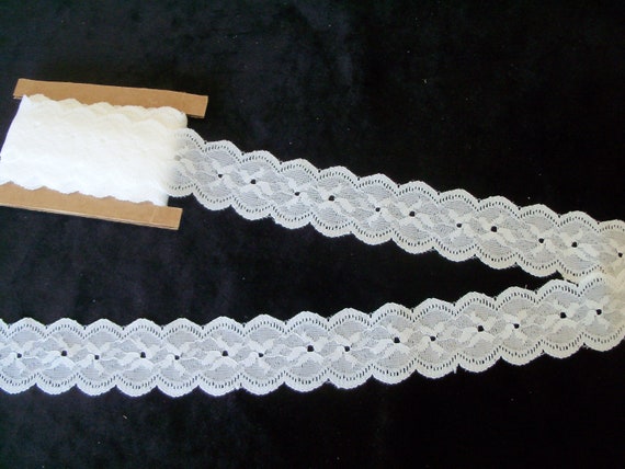 Doll Clothes Lace / 5 Yards White Scalloped Lace / Sewing for 18" American Girl Doll Clothes