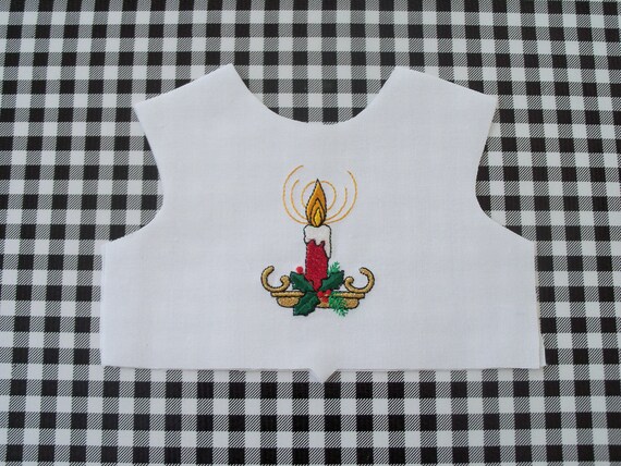 18 Inch size / Farmcookies Embroidered Bodice Front / Lining Included / Sewing for 18" American Girl Doll Clothes