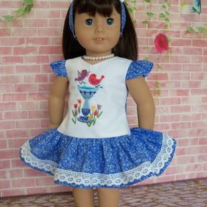 PDF SEWiNG PaTTERN / Farmcookies FOREVER YOURS / Fit and Flare Doll Dresses / Clothes for American Girl Dolls image 7