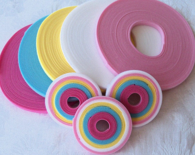 Doll Clothes VELCRO® Brand Sewon Hook and Loop /5 Yard Spring Pack of Genuine Ultra Thin Doll