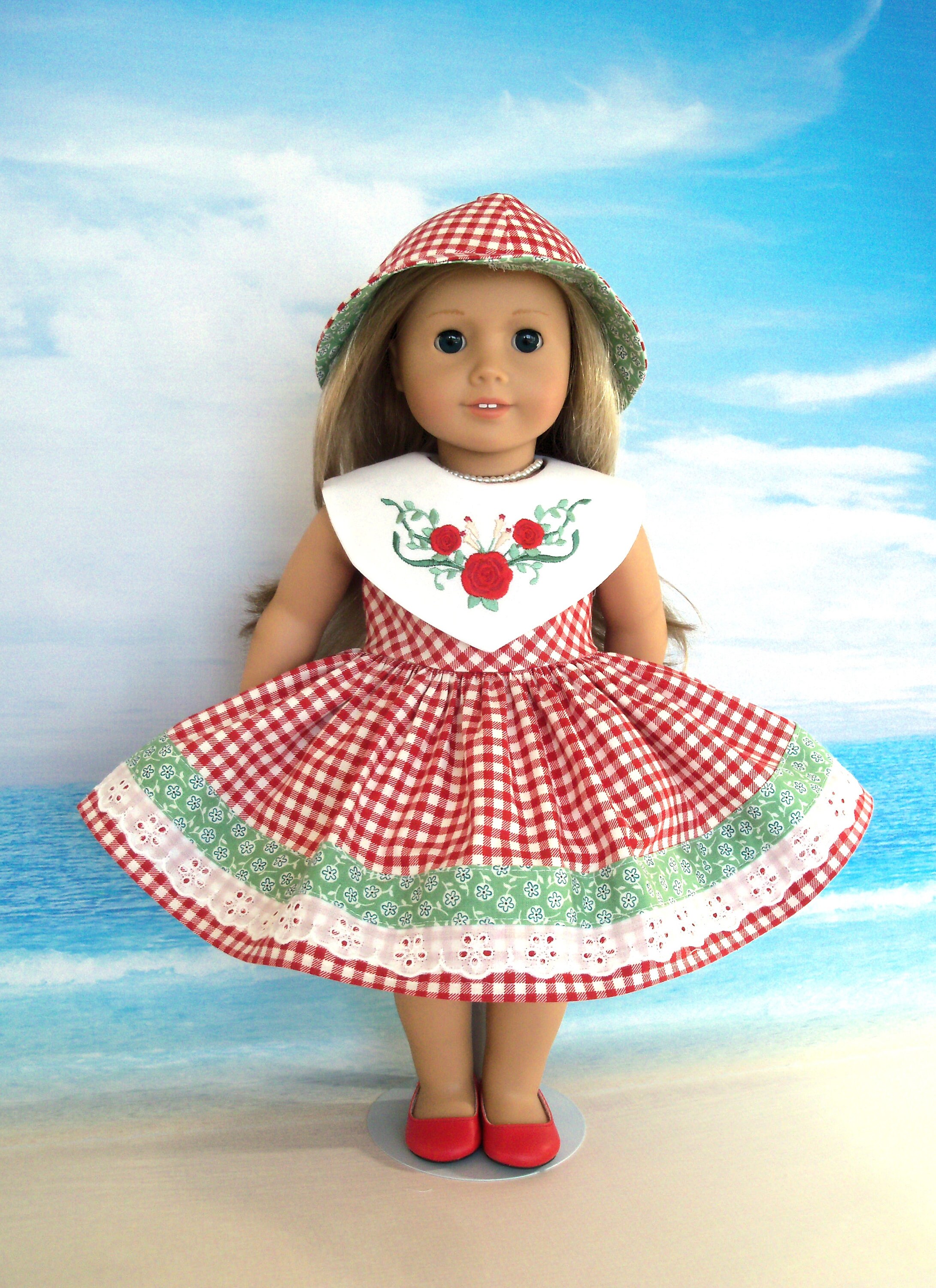 American Girl Doll Dresses Etsy