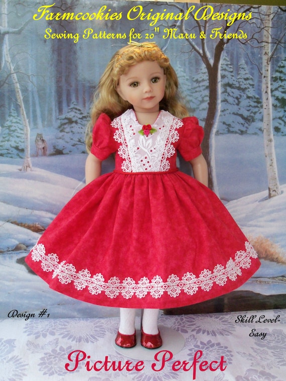 PDF Sewing Pattern for 20" Maru & Friends / PICTURE PERFECT