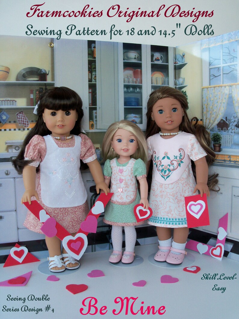 2 Sizes XL PRiNTED Sewing Pattern BE MINE/ for Both 18 Etsy