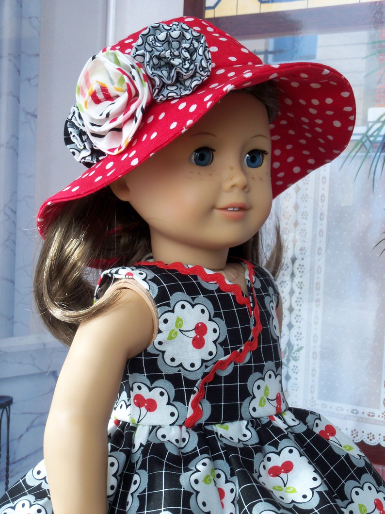 PRINTED Sewing Pattern for 18 Inch Doll Clothes Summer Fun Like 18 American Girl Doll Clothes Pattern