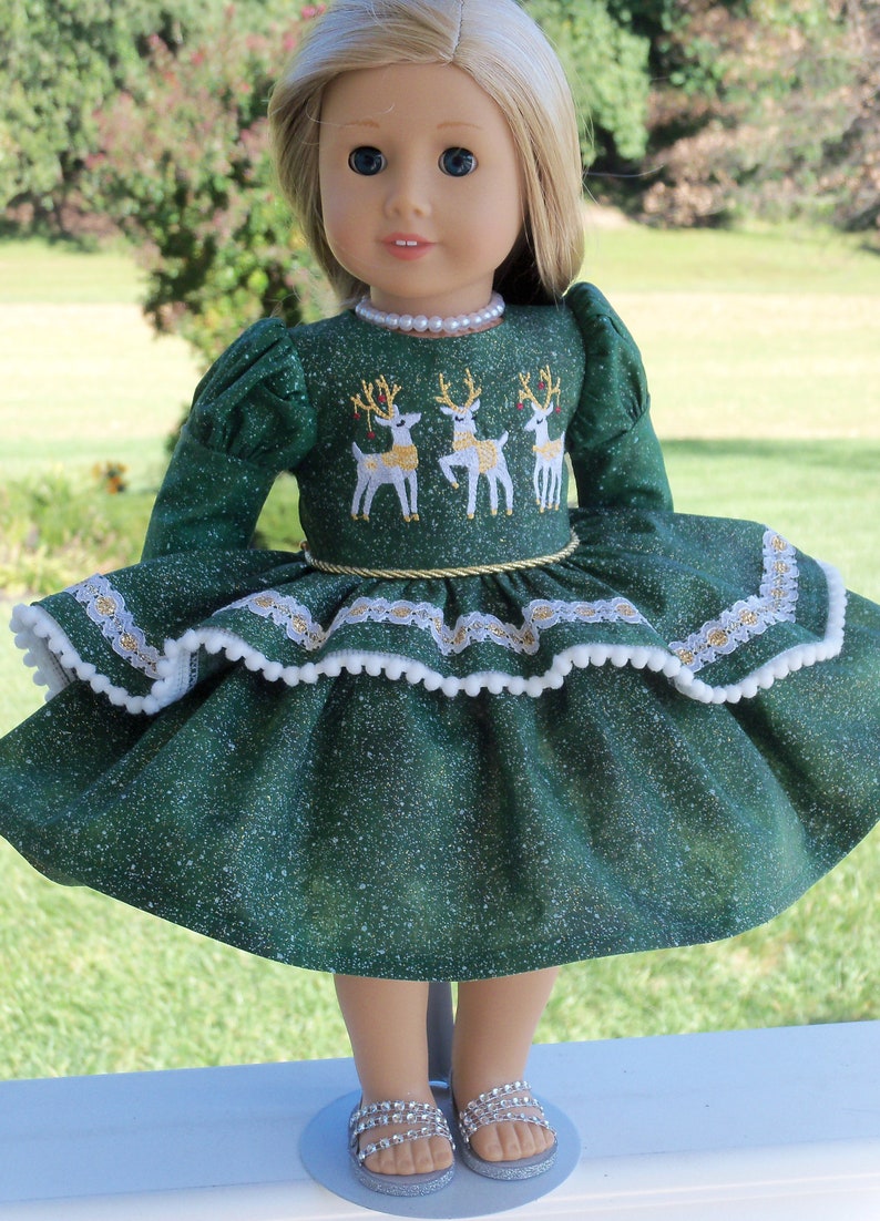 PDF SEWiNG PATTERN / Farmcookies Merry & Bright / Clothes Fit Like American Girl Doll Clothes image 2