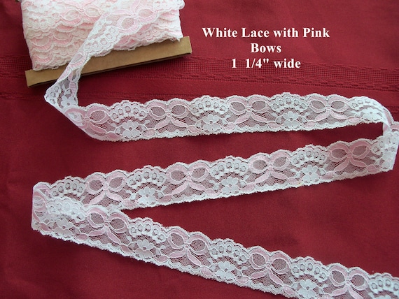 Doll Clothes Lace / 4 Yards Pink Lace / Your choice of Styles / Sewing for 18" American Girl Doll Clothes