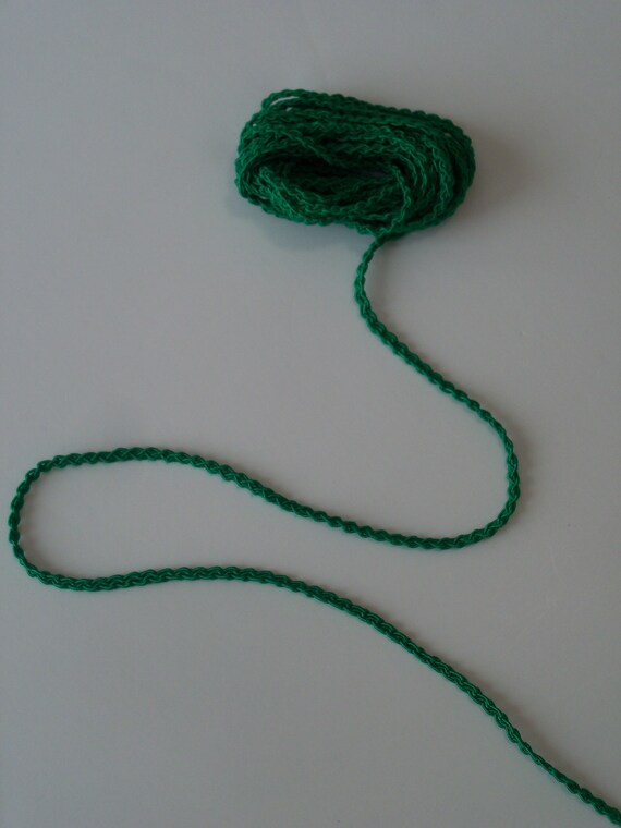 Over 5 Yards 1/4" wide Rolled Chain Braid Trim / Farmcookies Lace and Trims for Dolls / 18" Doll Clothes Trims