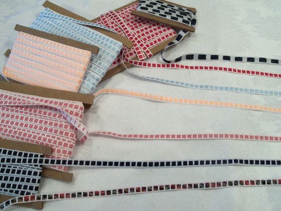 4 Yards Insertion Crochet Trims for Doll Clothes / Your Choice of Colors / Farmcookies Doll Clothes Lace & Trims