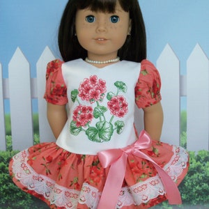 PDF SEWiNG PaTTERN / Farmcookies FOREVER YOURS / Fit and Flare Doll Dresses / Clothes for American Girl Dolls image 6