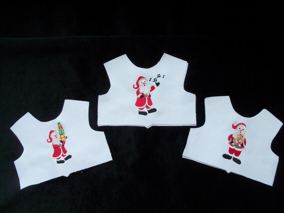 18 Inch size / Farmcookies Embroidered Christmas Bodice Front / Lining Included / Sewing for 18" American Girl Doll Clothes