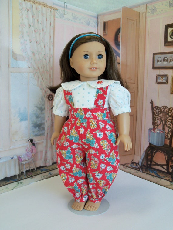 Fits Like American Girl Doll Clothes / Farmcookies 18 Inch Romper / 18 Inch Doll Clothes For American Girl