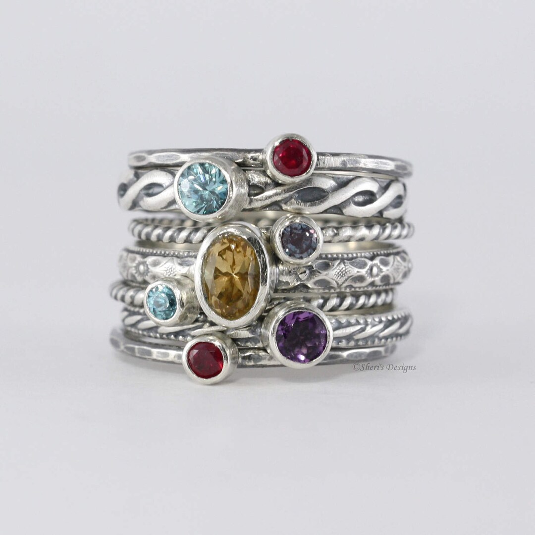 Stackable Mothers Rings Examples This item is unavailable - Etsy