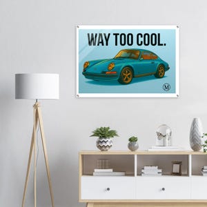 Way too cool. Wheels with attitude Acrylic Print