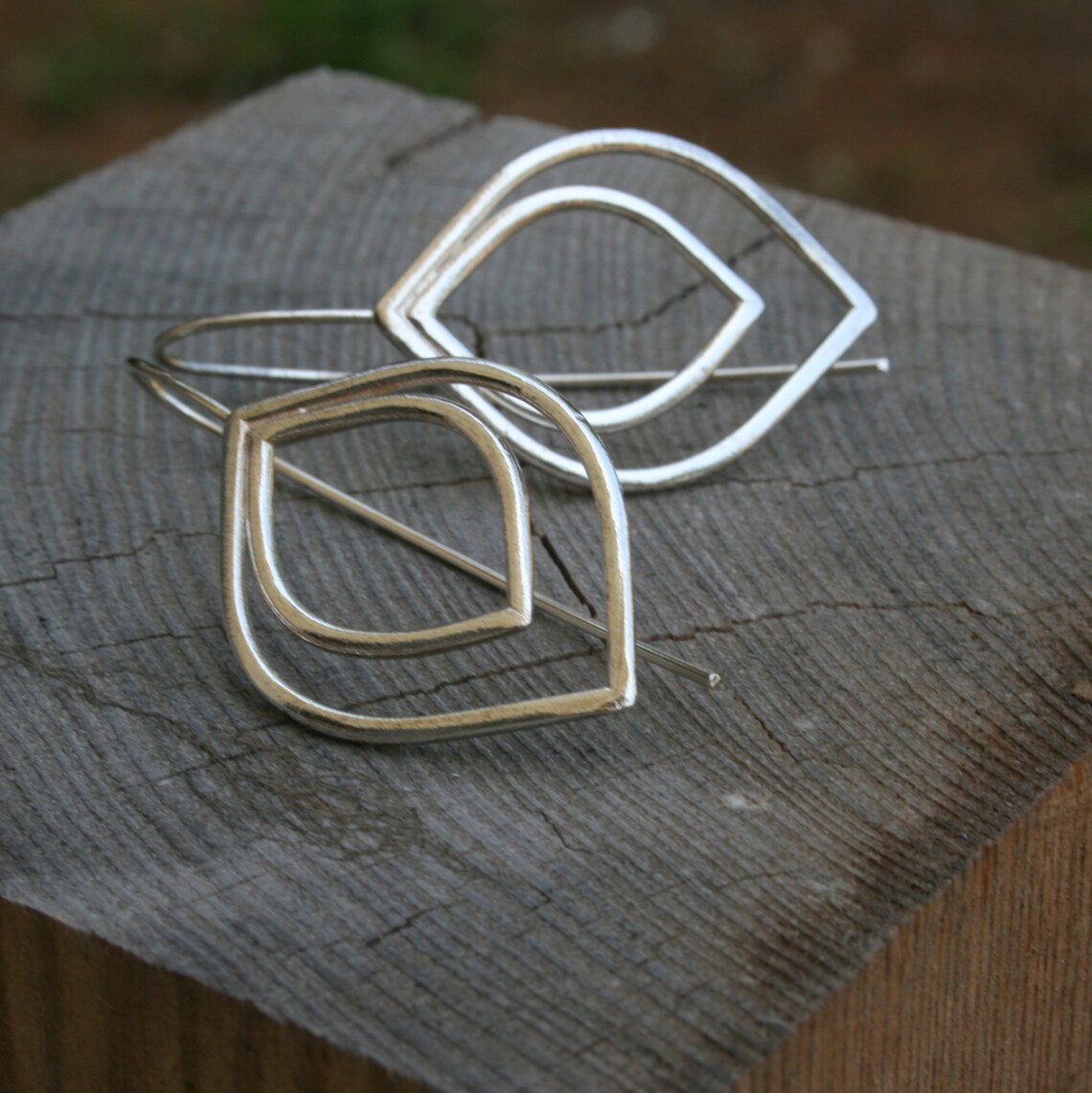 •ARBOR• silver dangle earrings main image 0
