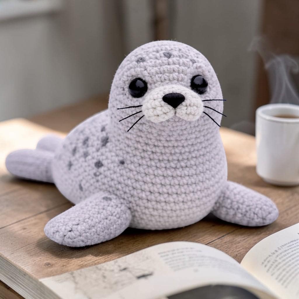 39 Seal Crochet Patterns for Ocean-Themed Amigurumi, Gifts, and Cozy Decor 20 Realistic Seal Amigurumi Toy