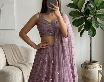 Premium Designer Indian Ethnic Bridal Lehenga choli with dupatta set, Reception wear heavy lehenga, Fully stitched Partywear wedding lehenga