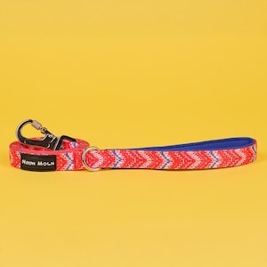 Tod Luxury Dog Lead - Premium Pet Leash, Comfortable Grip, Strong Carabiner Clip, Walking Training Control | Neon Moon