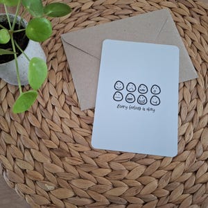Begleitkarten-Packung mit 5 Stück.