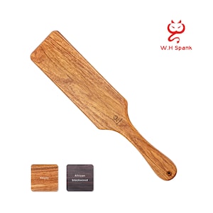 Wood Spanking Paddle / Long Straight Paddle