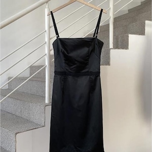 DOLCE & GABANNA Dress Black Corset Style .corset dress. Size 44