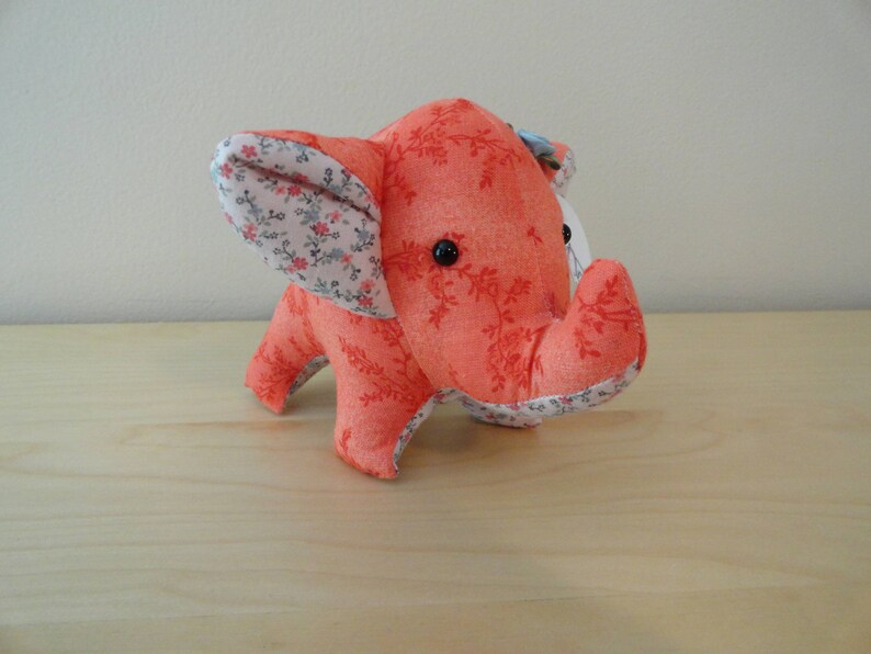 tiny stuffed elephant