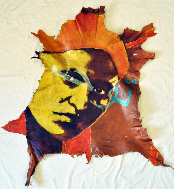 can you use leather paint on canvas
