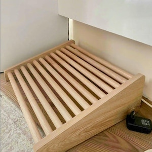 Natural Wood Foot Rest for Under Desk  Ergonomic Foot Stool, Office  Home Comfort, Adjustable Slant Stand, Relax  Improve Posture