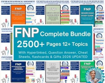 Paquete de estudio para el examen de certificación FNP (descarga digital).