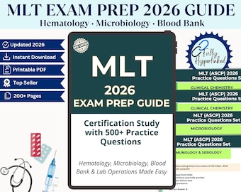 Guía de preparación para el examen MLT / Repaso de Hematología y Microbiología (PDF)