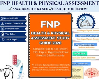 Guía de estudio para la evaluación física y de salud del FNP 2026 / Hojas de referencia con hipervínculos (descarga en PDF)