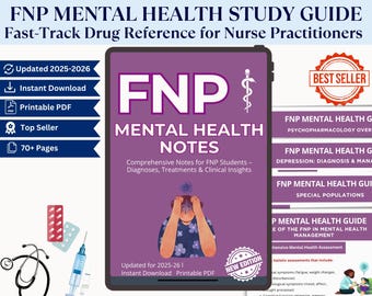 Guía de salud mental de la FNP: Psiquiatría para enfermeras profesionales (Descargar PDF)