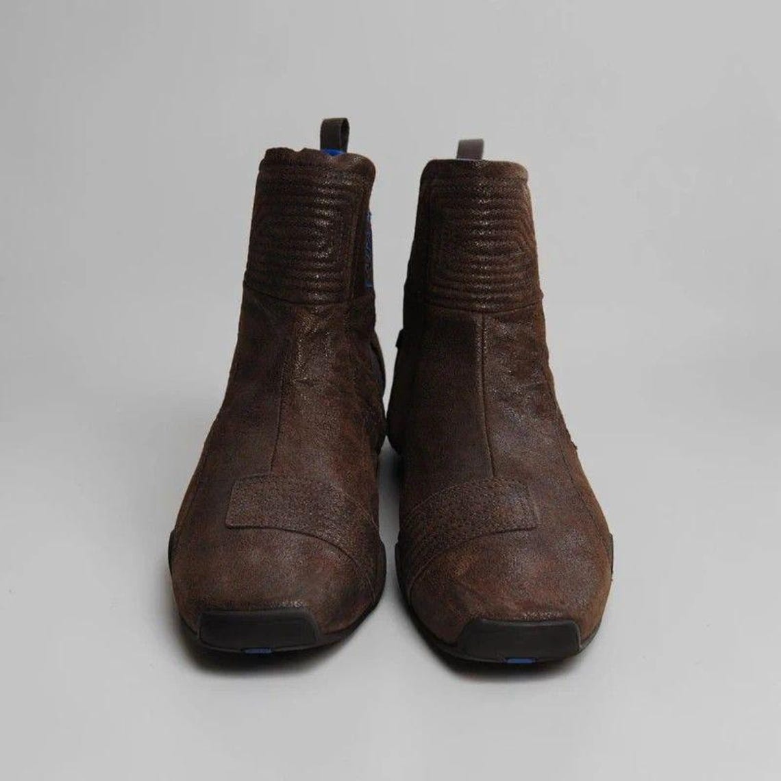 Brown Puma Ankle Boots Leather Vintage Y2K UK 5, foto 3 di 5