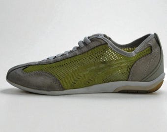 Puma Rete 96 Hours Vintage Y2K Archive Trainers Cream Lime UK 4