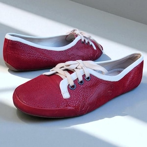 Vintage Retro Puma Rudolf Dassler Damenwahl Ballet flats laced shoes Y2K UK 3 Archival