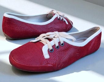 Vintage Retro Puma Rudolf Dassler Damenwahl Ballet flats laced shoes Y2K UK 3 Archival