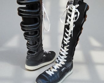 Archive Puma Mostro Alto X BMW Sauber F1 Team, Knee High Boots - Etsy