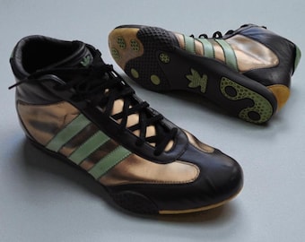 Vintage Adidas Apollo Boxing Boots, Metallic Gold Y2K (UK 6.5 / EU 40)
