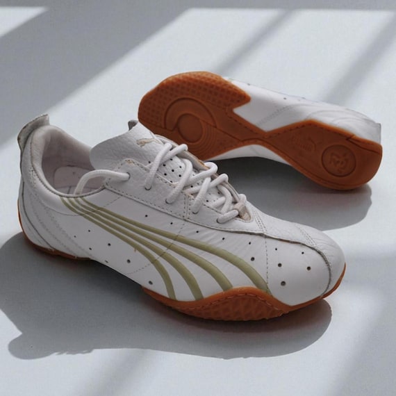Puma Asana Vintage Y2K Archive Trainers White Sage UK 4