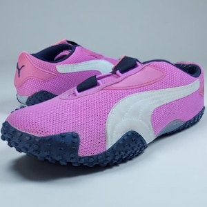 Vintage Puma Mostro Mesh 2 Pink Trainers Y2K UK 5 Archival