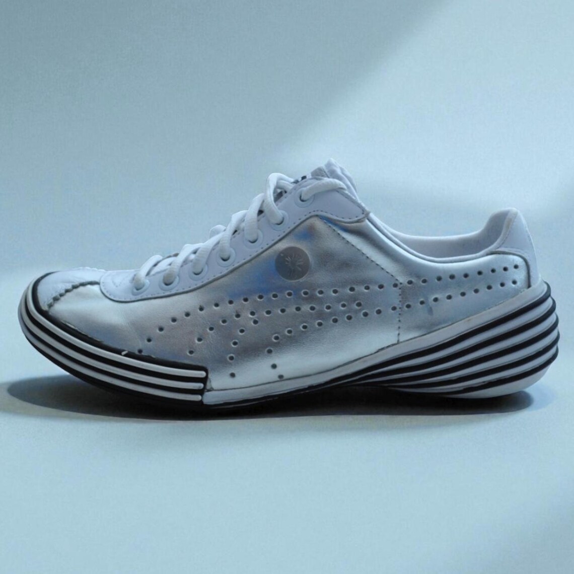 Puma x Mihara Yasuhiro MY-36 Vintage Y2K Archive Trainers Silver UK 5, foto 1 di 5