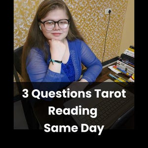 3 Question Tarot Reading, Tarot Cards Reading, Same Day 3 Question Tarot Reading, Deep Intuitive Reading, In-Depth Tarot Reading