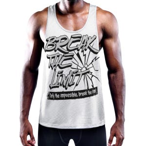 Break The Limit Muscle Tank Top Motivational Fitness Gear Gift For Gym Lover Fitness Motivation Fitness Apparel