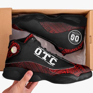 The Bloodline Roman Reigns OTC Sneakers Custom Wrestling Shoes WWE Gift Jey Uso Yeet Ucey Jimmy Uso Solo Sikoa Wrestling Fan Gift Idea