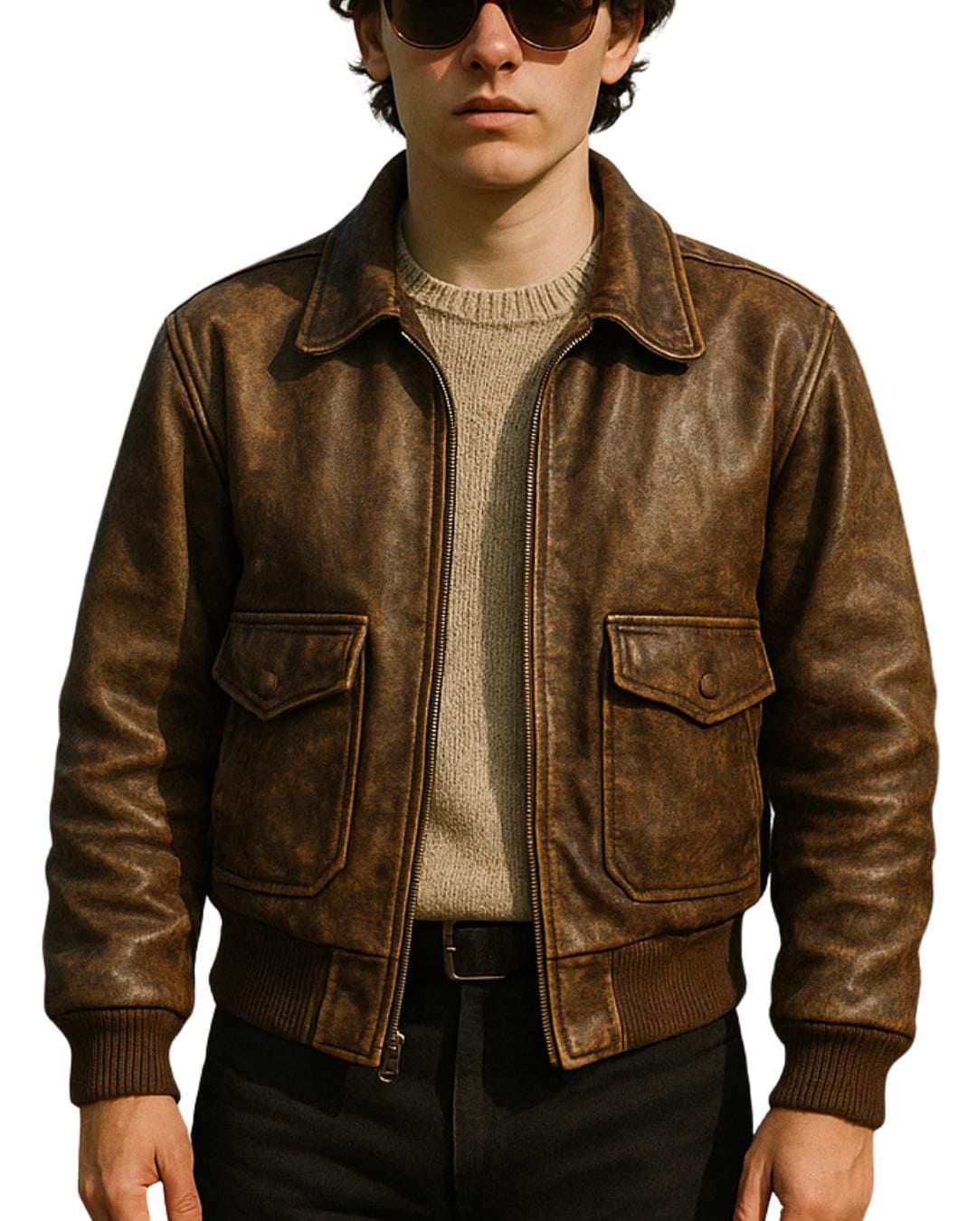 Men's 1930's leather jackets - Etsy 日本
