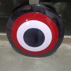 Disfraz de John Walker del Capitán América con escudo metálico del agente estadounidense CA17 Cosplay imagen 11