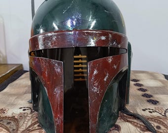 Vintage Boba Fett Helmet 1:1 | Mandalorian Cosplay Prop Star Wars Collector Gift