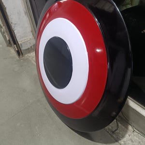 Disfraz de John Walker del Capitán América con escudo metálico del agente estadounidense CA17 Cosplay imagen 4