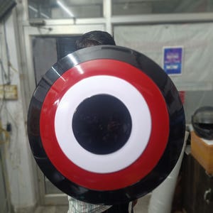 Disfraz de John Walker del Capitán América con escudo metálico del agente estadounidense CA17 Cosplay imagen 2