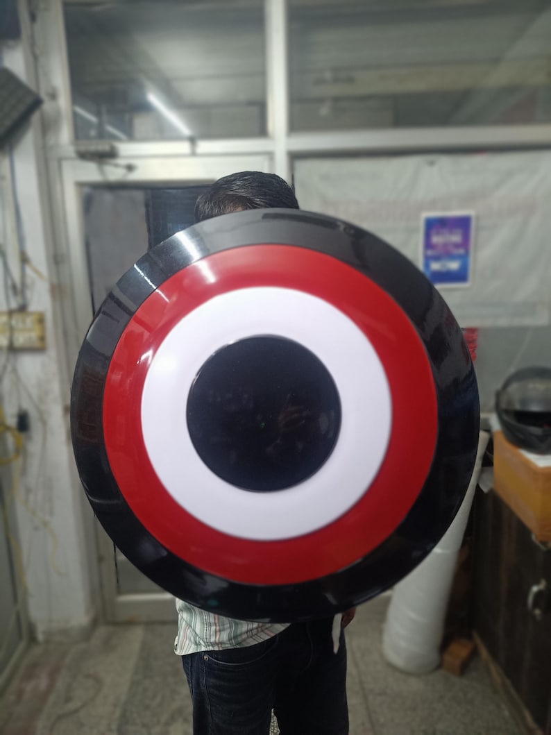 Disfraz de John Walker del Capitán América con escudo metálico del agente estadounidense CA17 Cosplay imagen 2